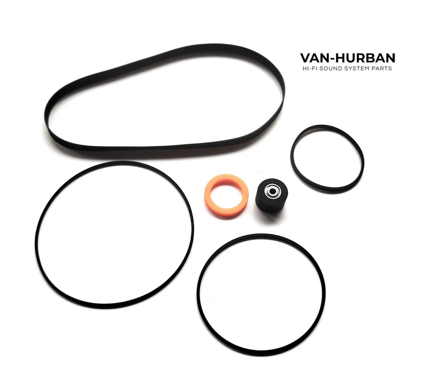KIT CORREAS, IDLER Y RODILLO AKAI CS-35D