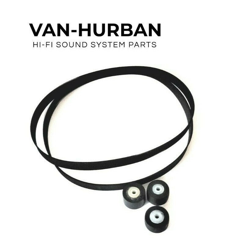 KIT CORREA AIWA AD-WX717 BELT CASSETTE AND ROLL