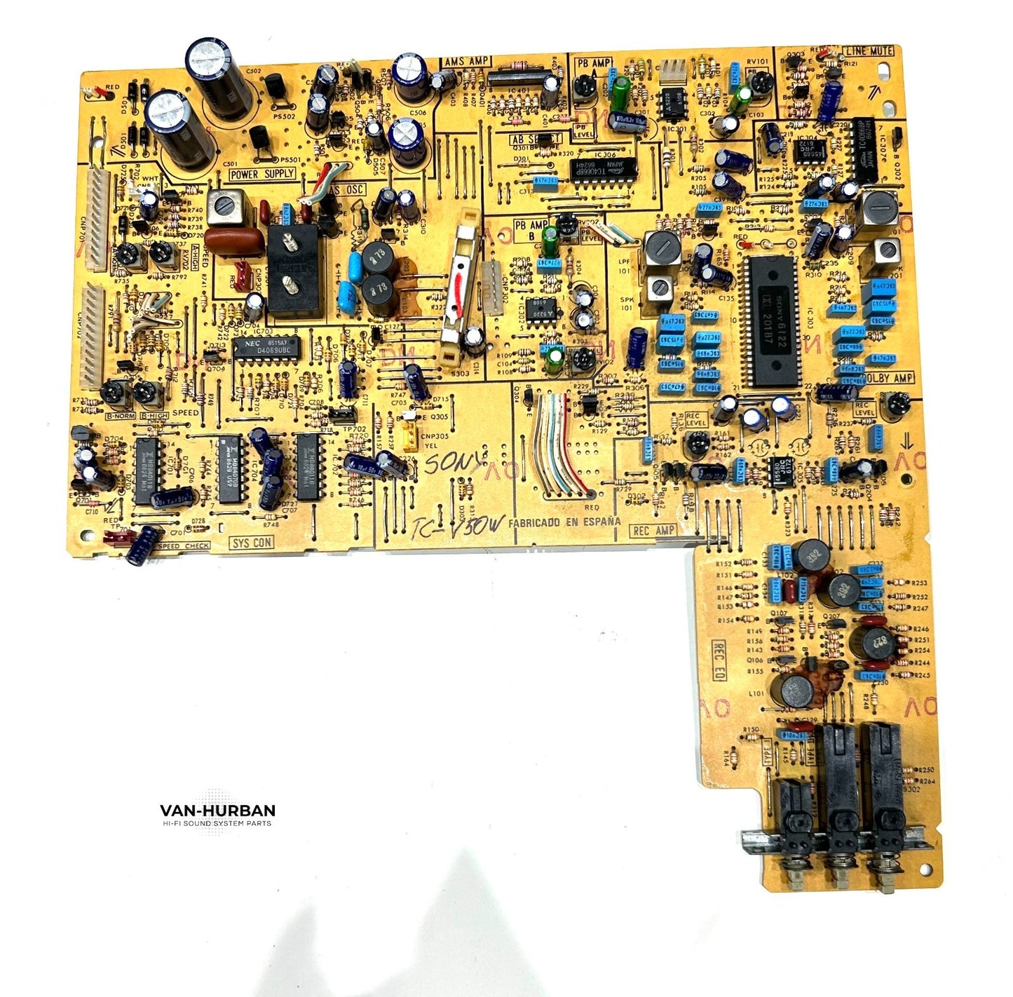 SONY TC-V50W   PLACA BASE 1-618-663-31 A/2131450/C13