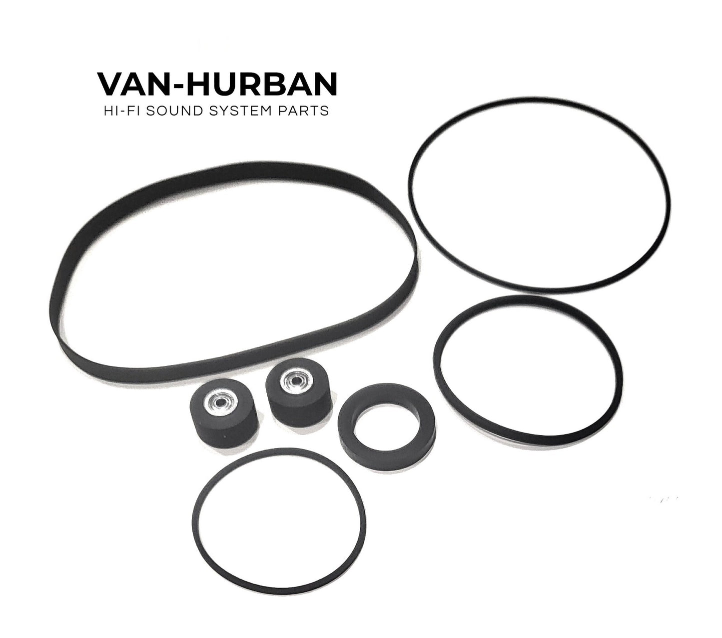 CORREAS, IDLER Y RODILLO NAKAMICHI 580 BELT CASSETTE, IDLER AND PINCH ROLLS