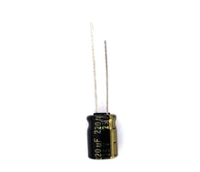 5x Panasonic FC Aluminium Electrolytic Capacitors-Radial Leaded  220uF 25V 105c 