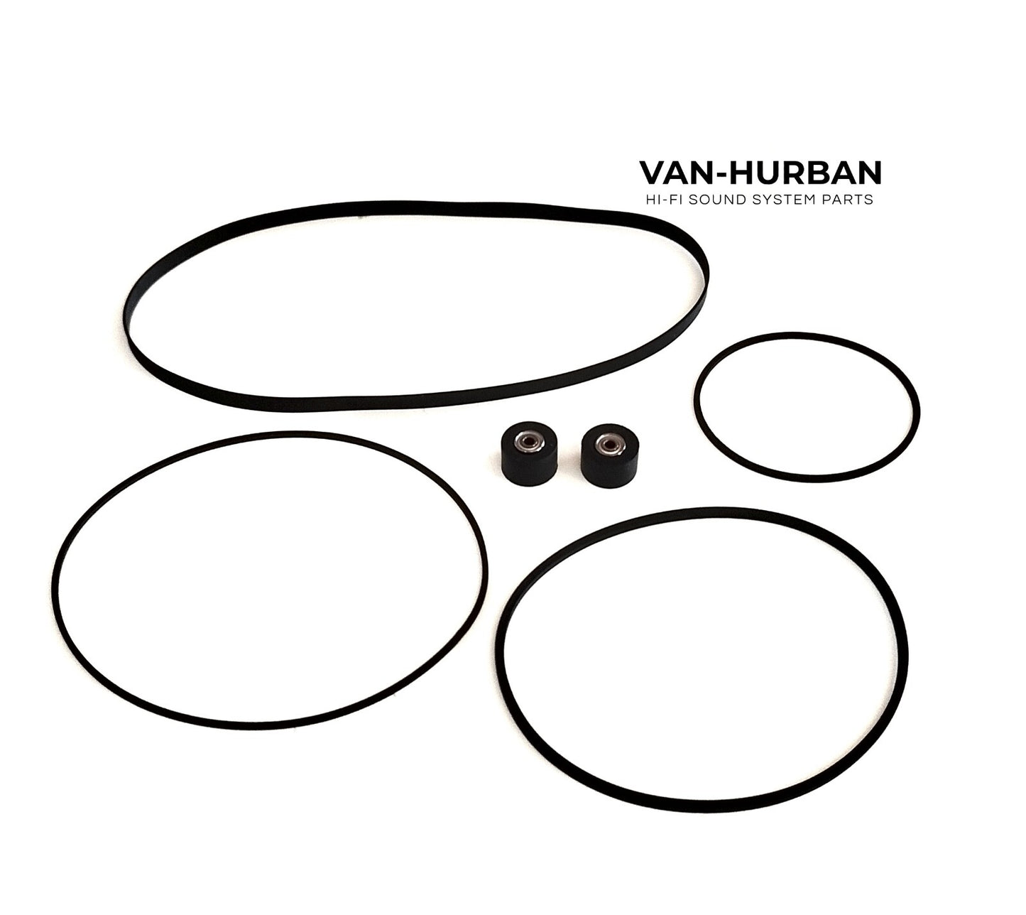 KIT CORREAS Y RODILLOS SONY  TC-6150SD  BELTS CASSETTE