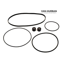 KIT CORREAS Y RODILLOS SONY  TC-6150SD  BELTS CASSETTE
