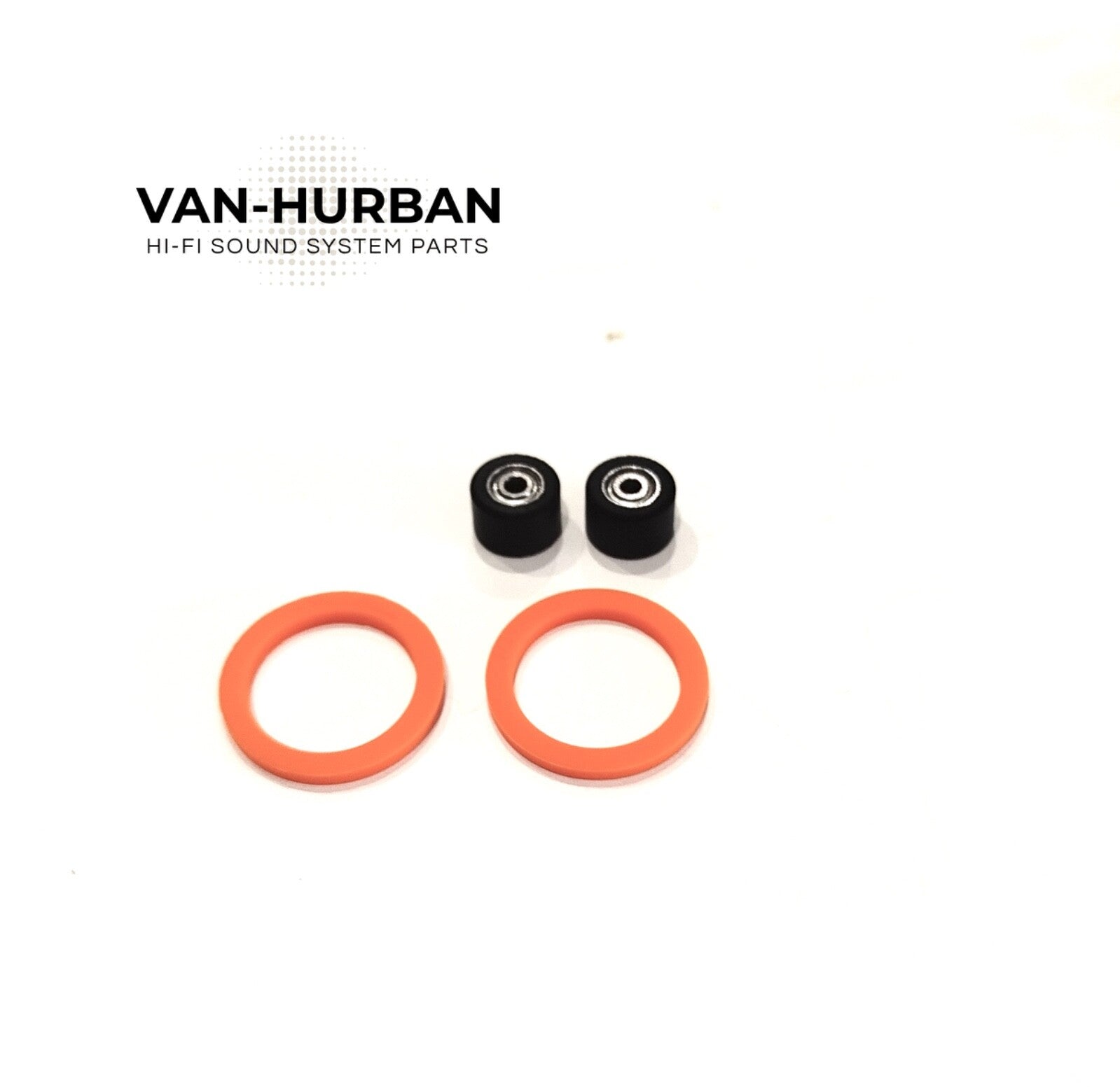 KIT-4 IDLER Y RODILLOS AKAI GXC 740D  IDLER AND PINCH ROLLS