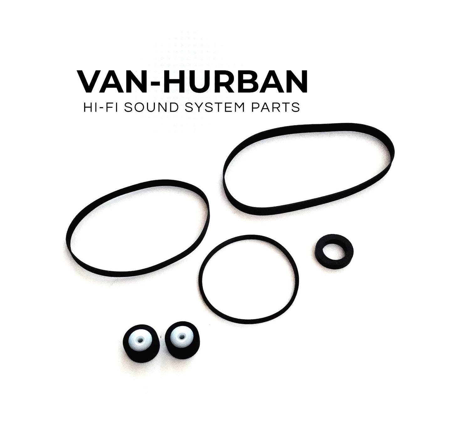 KIT CORREAS  CON RODILLOS Y IDLER RUEDA LOCA PIONEER CT-S610  BELTS CASSETTE