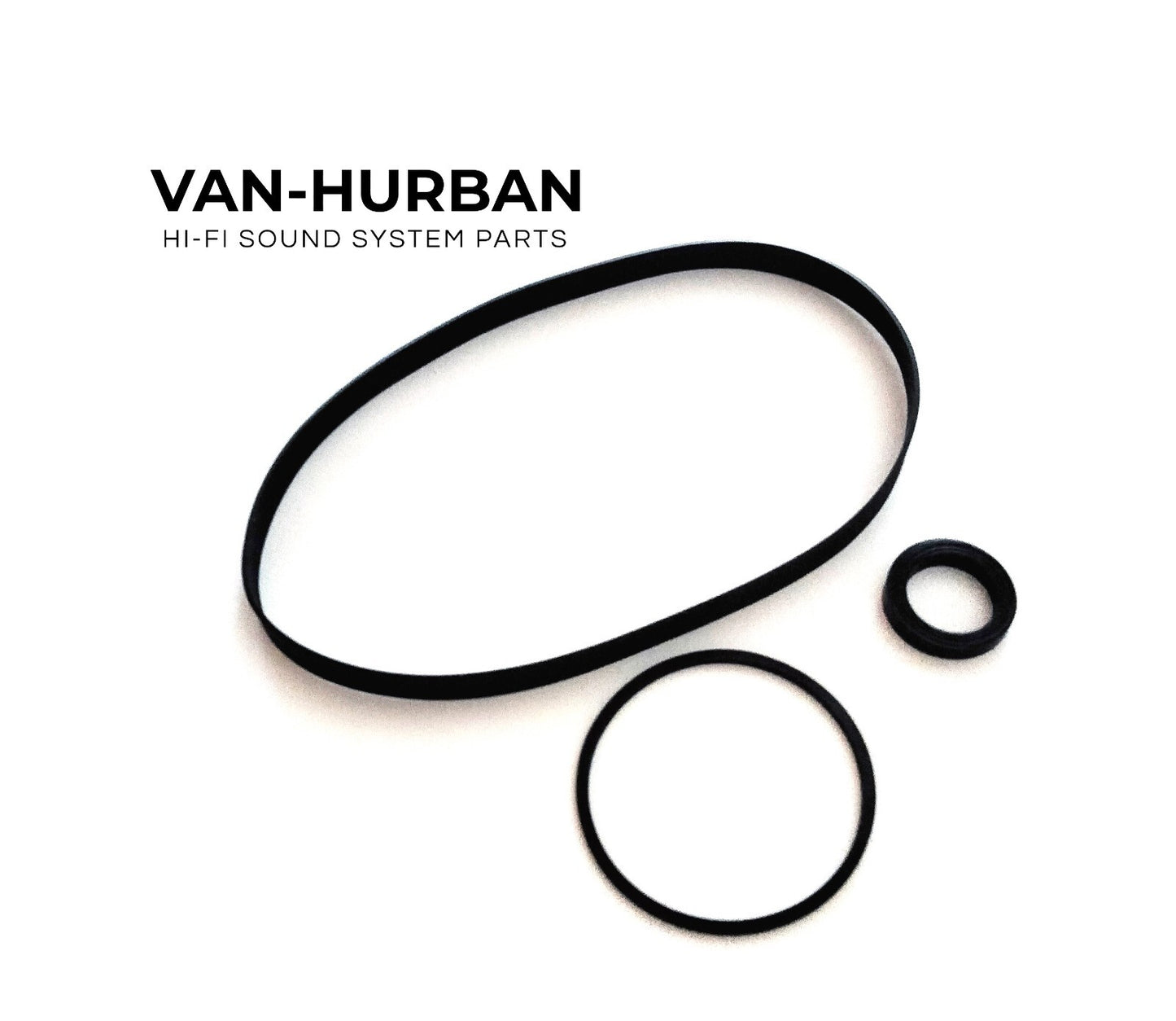 KIT CORREAS Y IDLER  NAKAMICHI CR-7E   BELTS CASSETTE AND IDLER