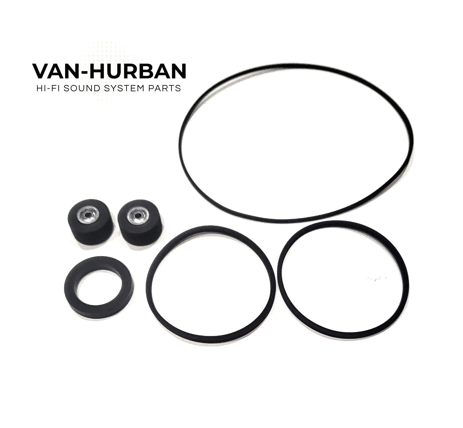 CORREAS, IDLER Y RODILLO NAKAMICHI RX-505 BELT CASSETTE, IDLER AND PINCH ROLLS