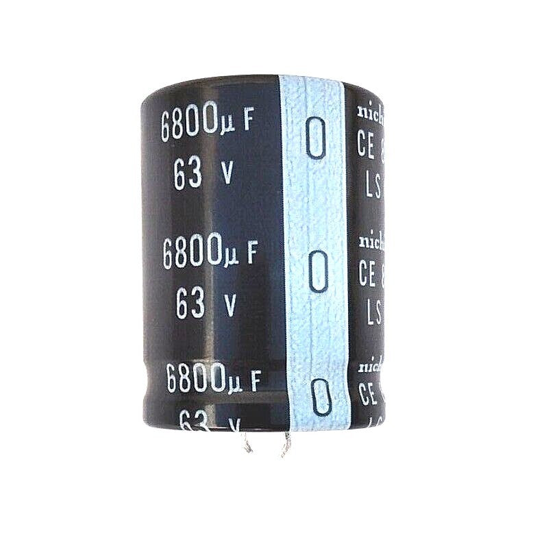 Nichicon Aluminium Electrolytic Capacitors LLS 6800uF 63V 85c Snap In